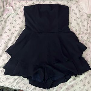 Strapless Princess Polly romper